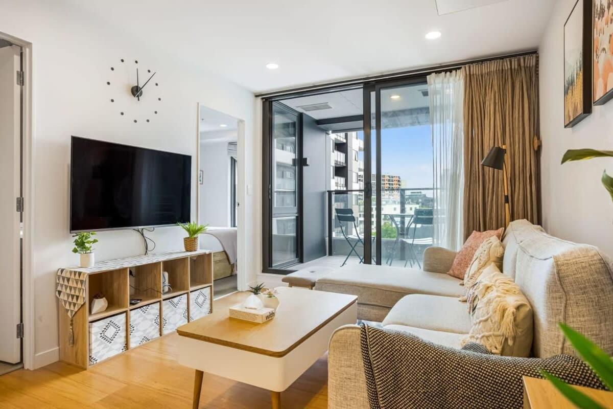 Cosy Two Bedroom Apartment With Balcony Pool And Gym 오클랜드 외부 사진